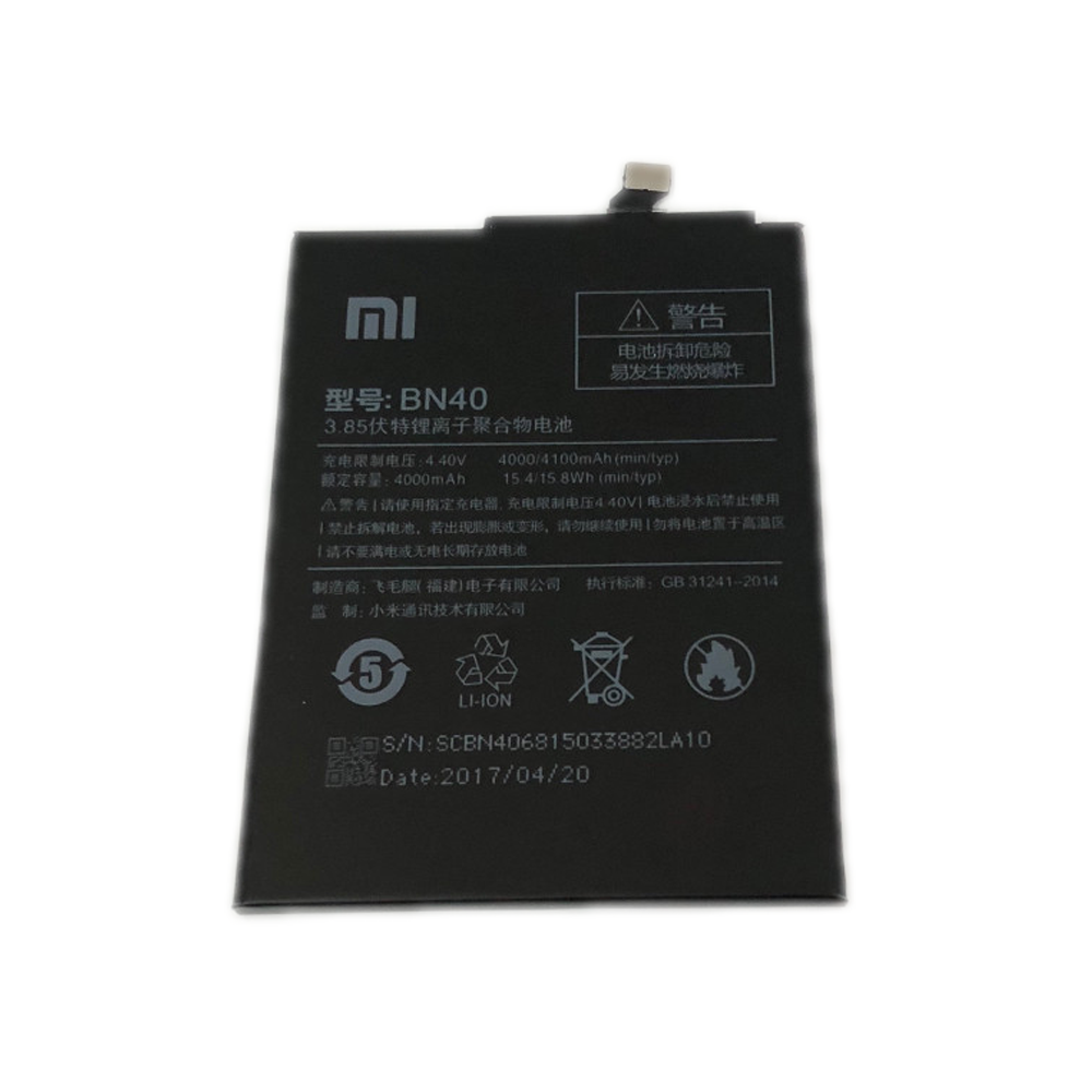 Pin Xiaomi Redmi 4 Prime, Pin BN40 4000/4100mAh
