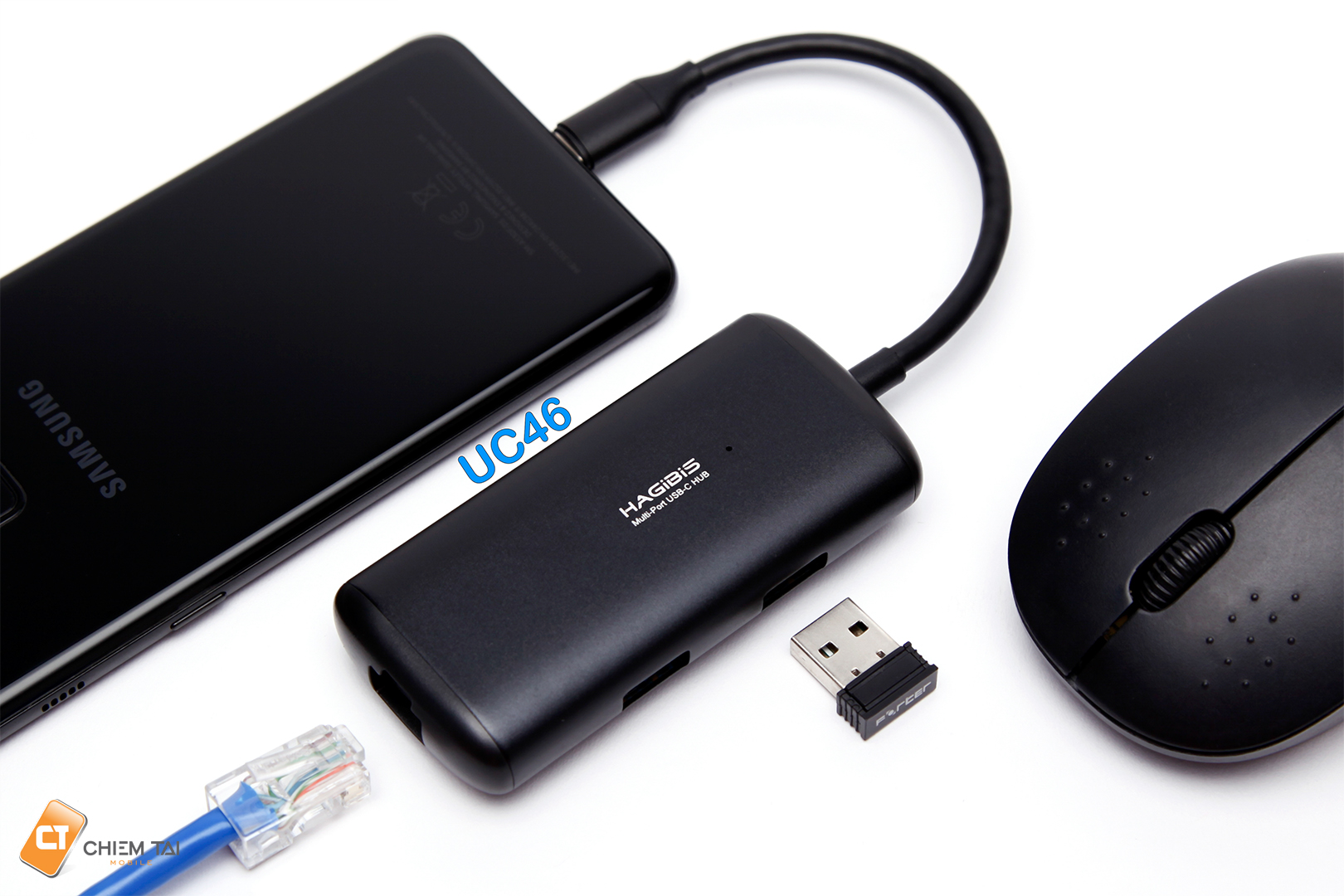 Bộ Hub USB Type-C Multi-port Hagibis (UC47/UC46/UC45-PD)